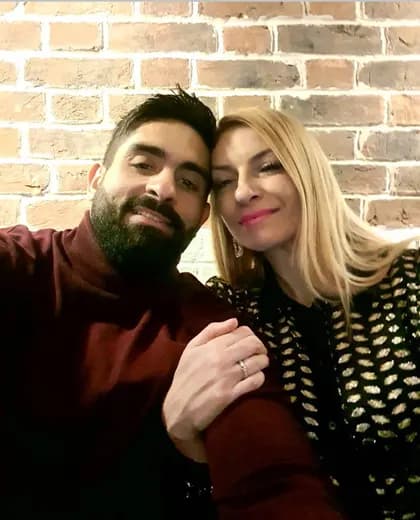 Diogo e Lucy na Inglaterra